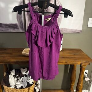 Banana Republic ruffle tank top